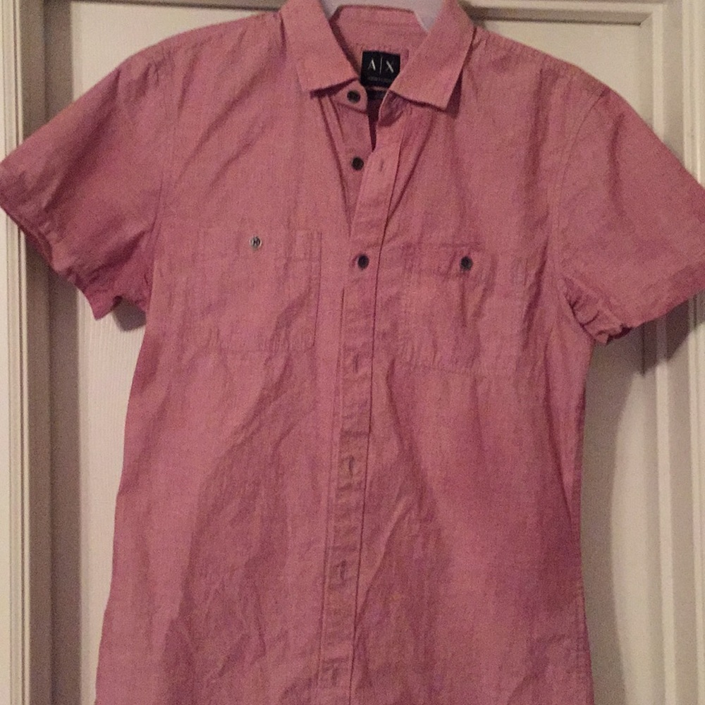 Armani Exchange button up shirt